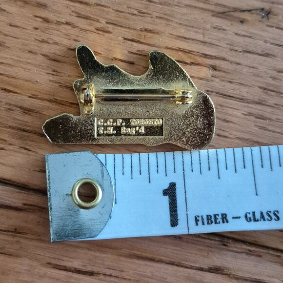 Buddy Holly Story Metal Pin Lapel Pin Gold - Picture 7 of 10